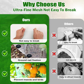 Breathable ultra-fine mesh by Uyittour lets water pass through