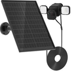 UYODM 10W solar panel for Blink Outdoor 4 (3rd Gen) powering continuous surveillance.