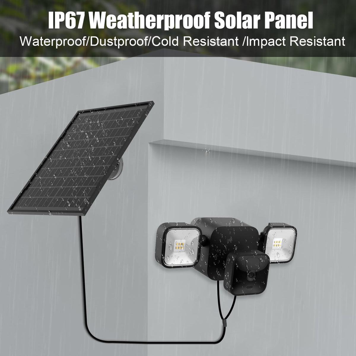 UYODM 360-degree mount enables precise panel positioning for optimal sun exposure.