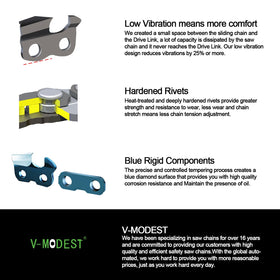 V-MODEST precision grinding for sharp durable edges
