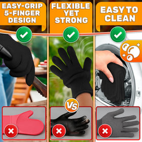 V TOWER aramid gloves care cleaning machine washable for easy care