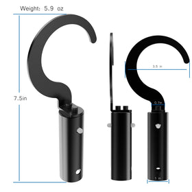 VAIIO stainless steel hook enables effortless pull from the pool bottom