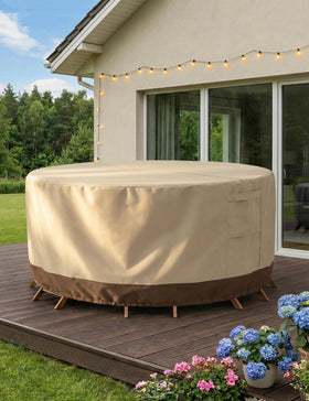 Vailge air vents reduce condensation and wind lofting inside the cover.