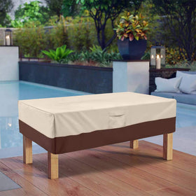 Vailge large-fit design covers a big rectangular table.