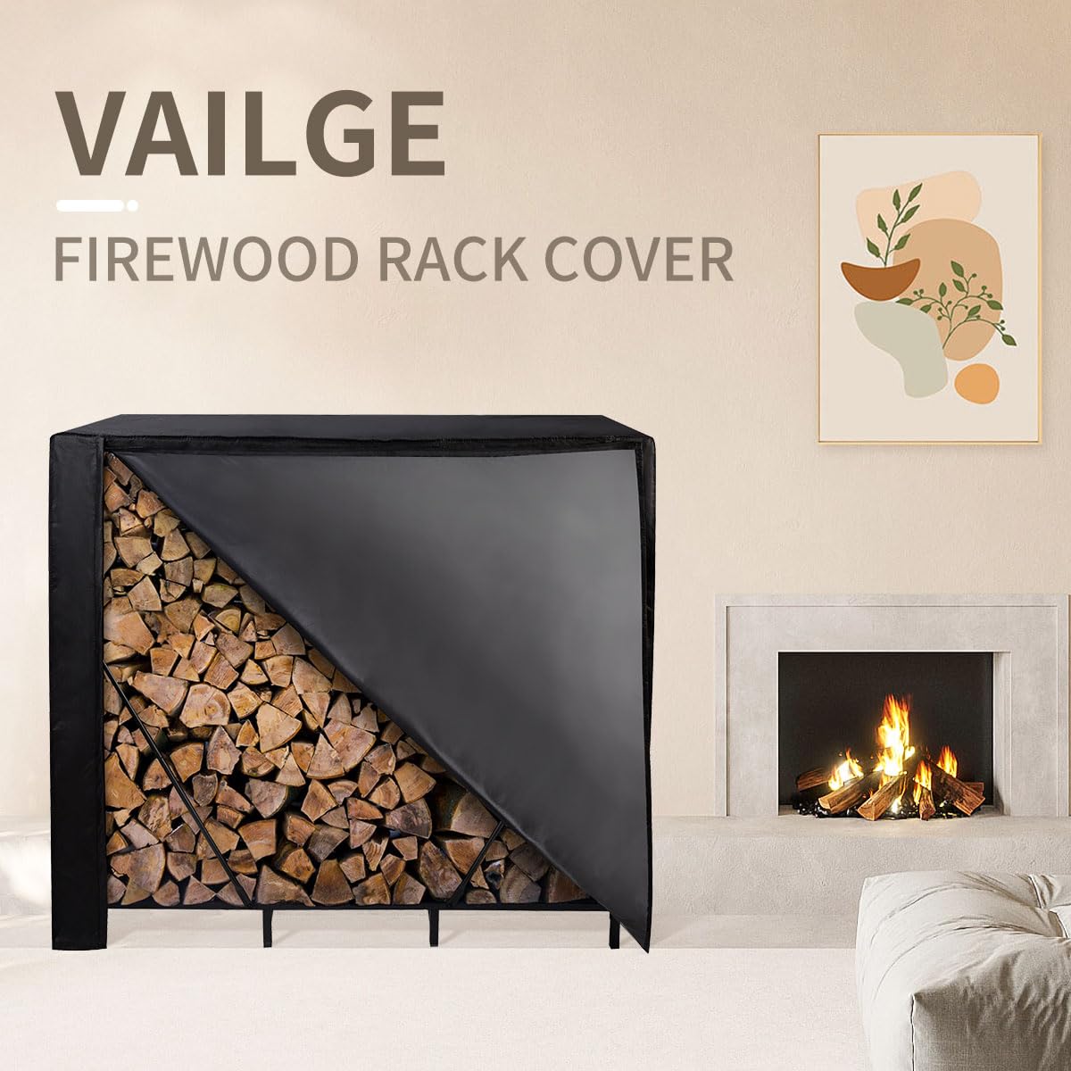 Rugged, tear-resistant material provides long-lasting outdoor protection.