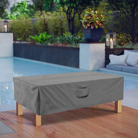 Vailge fit large rectangular table shows compatibility with big outdoor tables