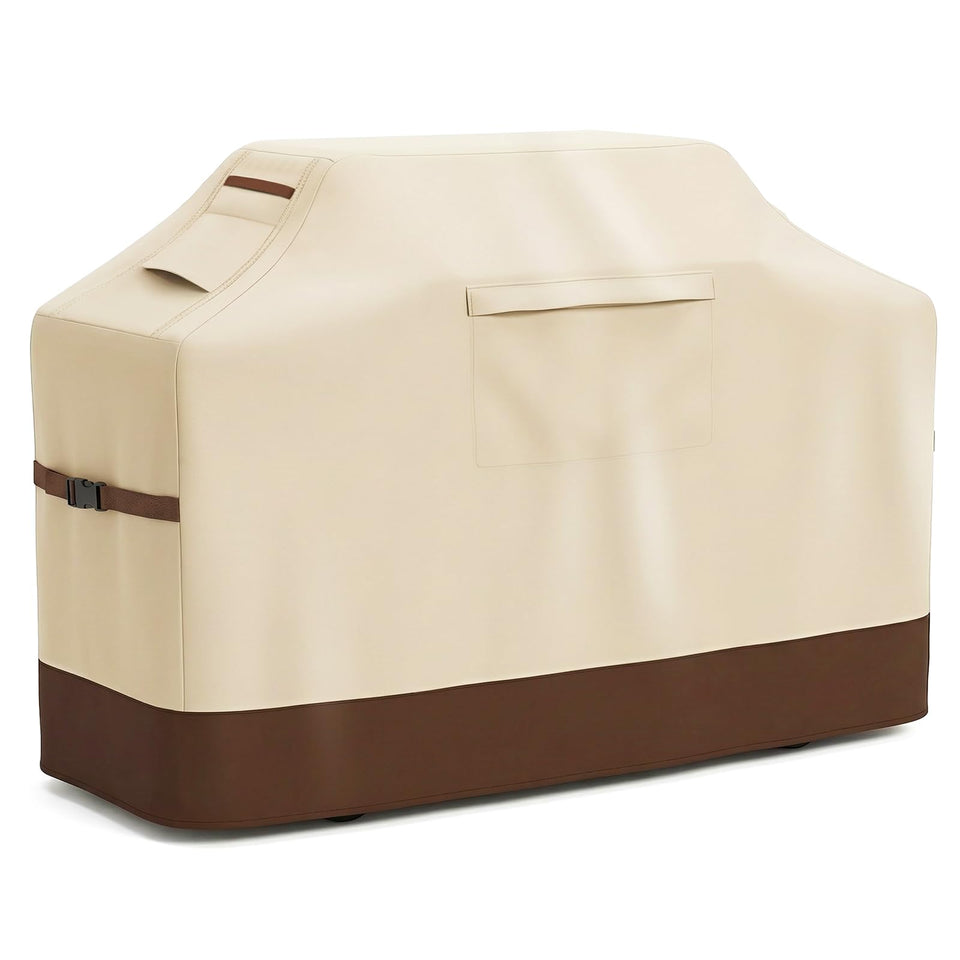 Vailge grill cover 60inch fabric texture protects from sun and rain.