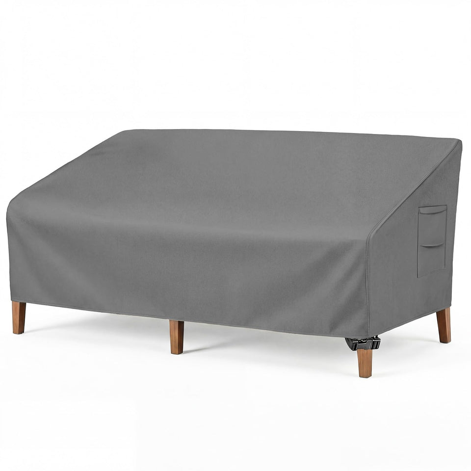 Vailge heavy-duty sofa cover with padded handles for easy fitting