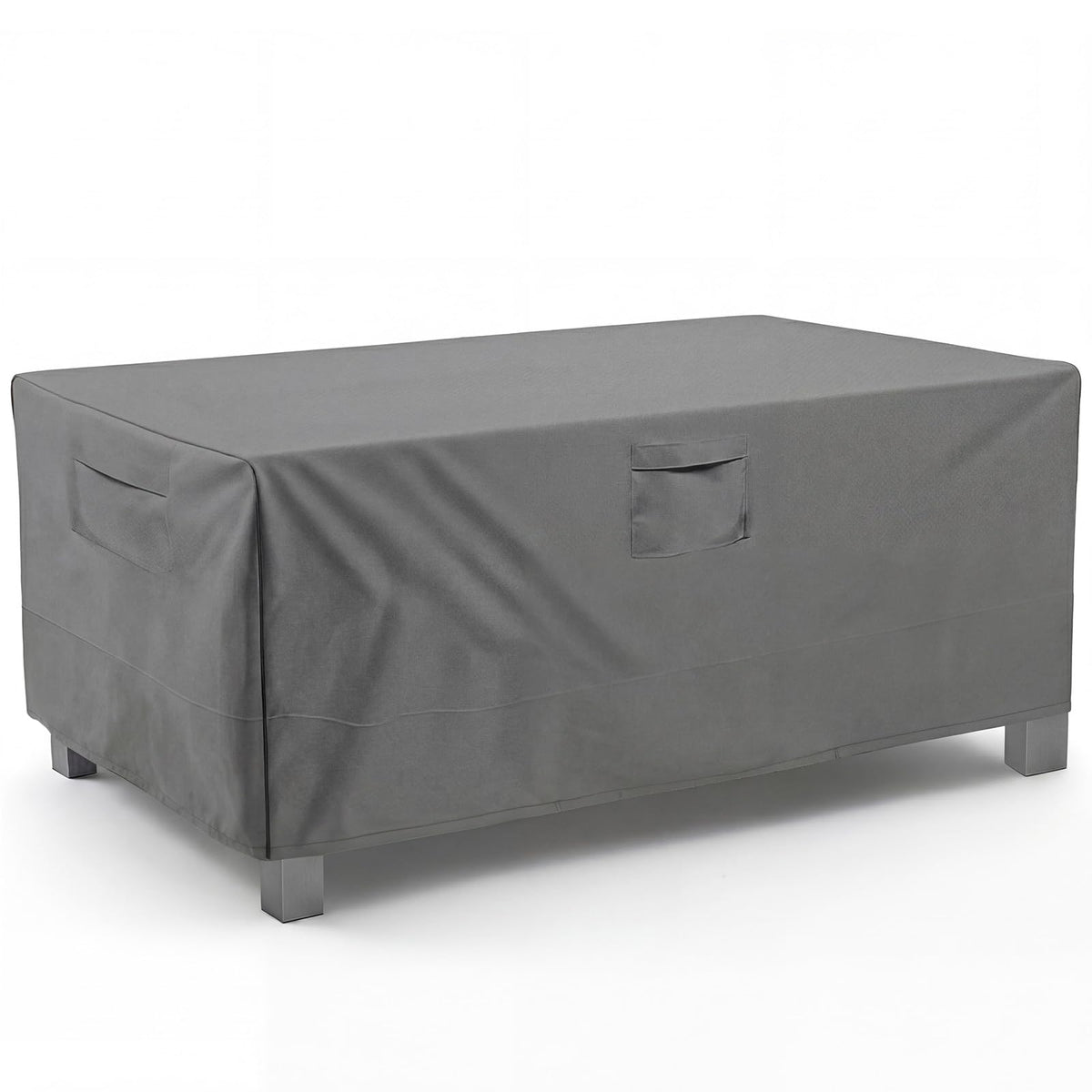 Vailge rectangular oval patio table cover showing waterproof protection for outdoor furniture