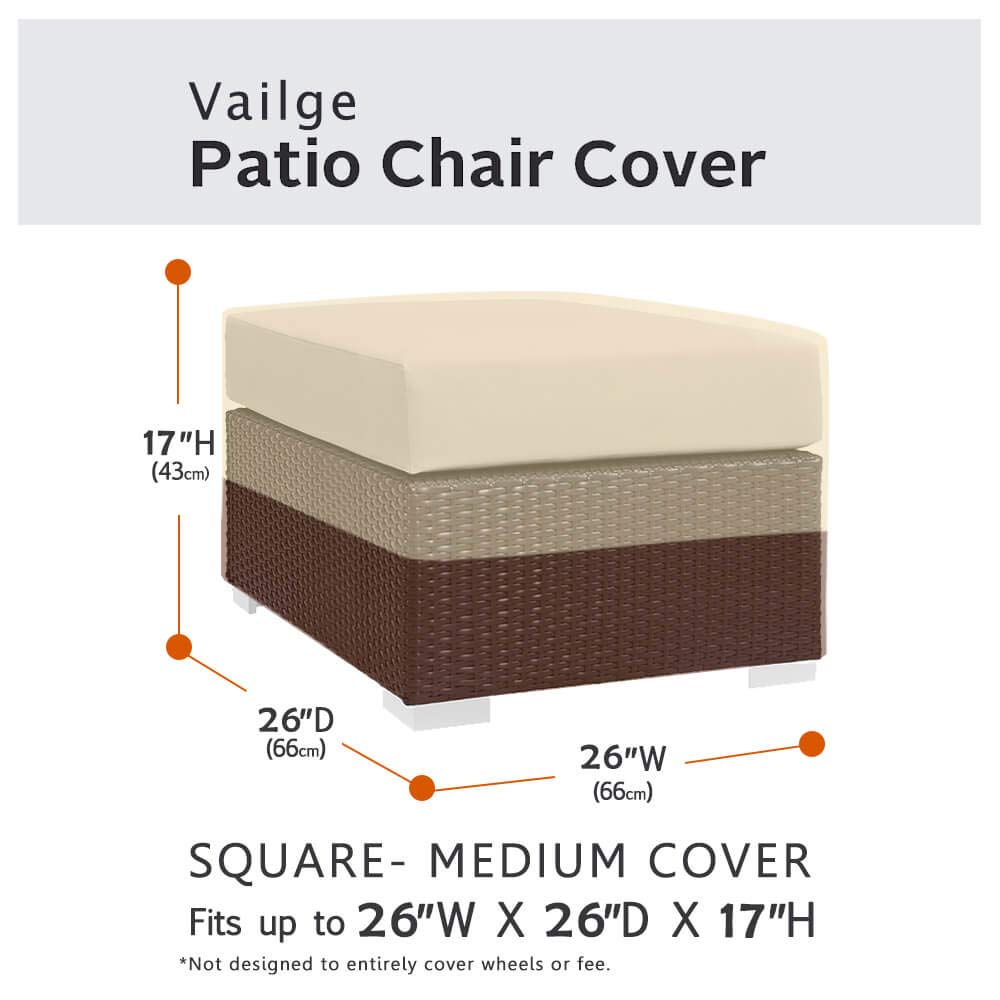 Vailge padded-handles on the cover provide easy installation and removal.