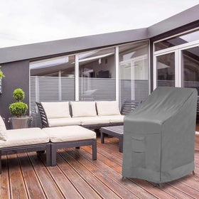 Vailge fit guide image demonstrates size for 4-6 stackable chairs