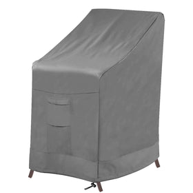 Vailge stackable chair cover front view protects outdoor chairs from rain and sun