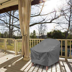 Vailge wind and rain protection keeps outdoor furniture ready