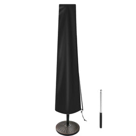 Vainlley patio umbrella cover in waterproof 420D fabric guarding against rain