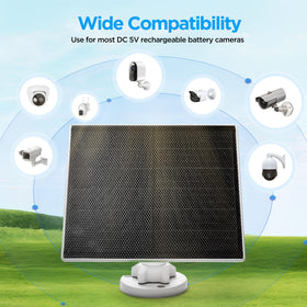 Vakiav 360-degree bracket adjustment for optimal sun exposure