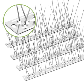 Valibe bird spikes on fence with 10ft coverage for pigeons