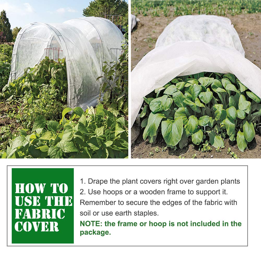 Valibe edge-secured cover kept in place by soil or staples