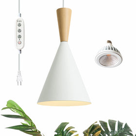 VALIKIY hanging grow light full-spectrum panel supports year-round indoor greens
