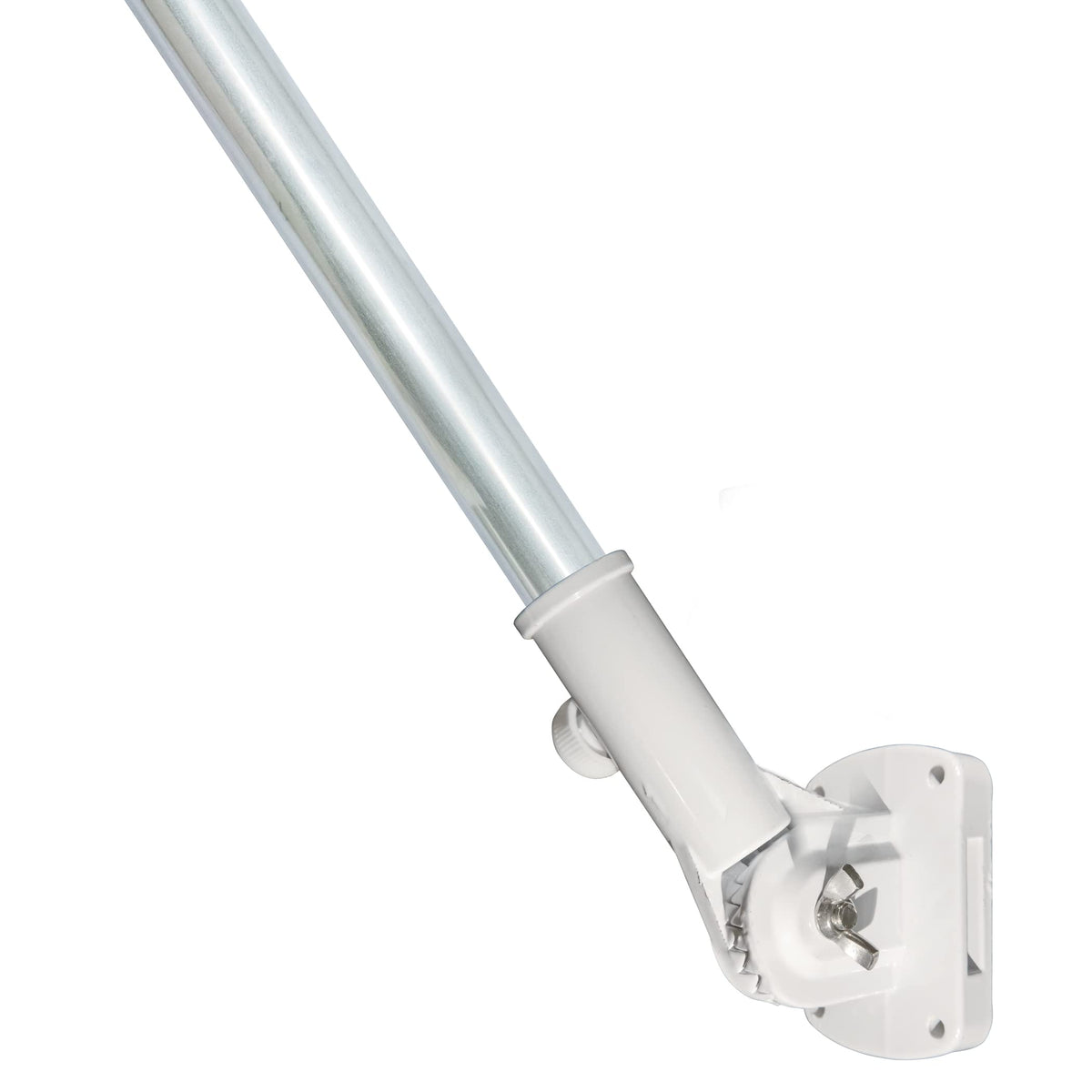 Valley Forge bracket with installation hardware for quick outdoor wall mounting.