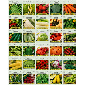 Valley Greene 30-varieties seed pack for a diverse home garden.