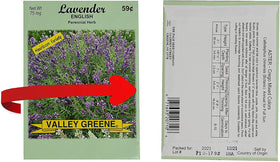 Valley Greene varieties flower seed packets offering multiple blooms for garden interest