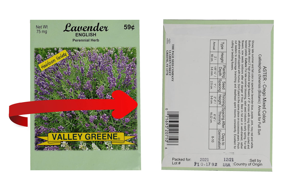 Valley Greene varieties list image showing multiple flower types for planning