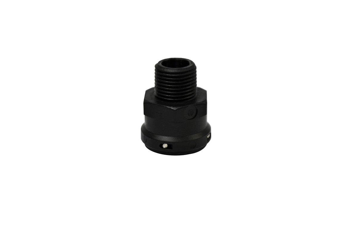Valley Industries pressure gauge connection helps monitor spray pressure accurately.