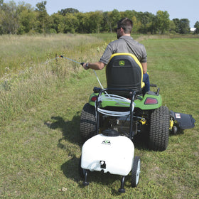 Valley Industries Revolt hitch-adapter enables mower or ATV attachment.