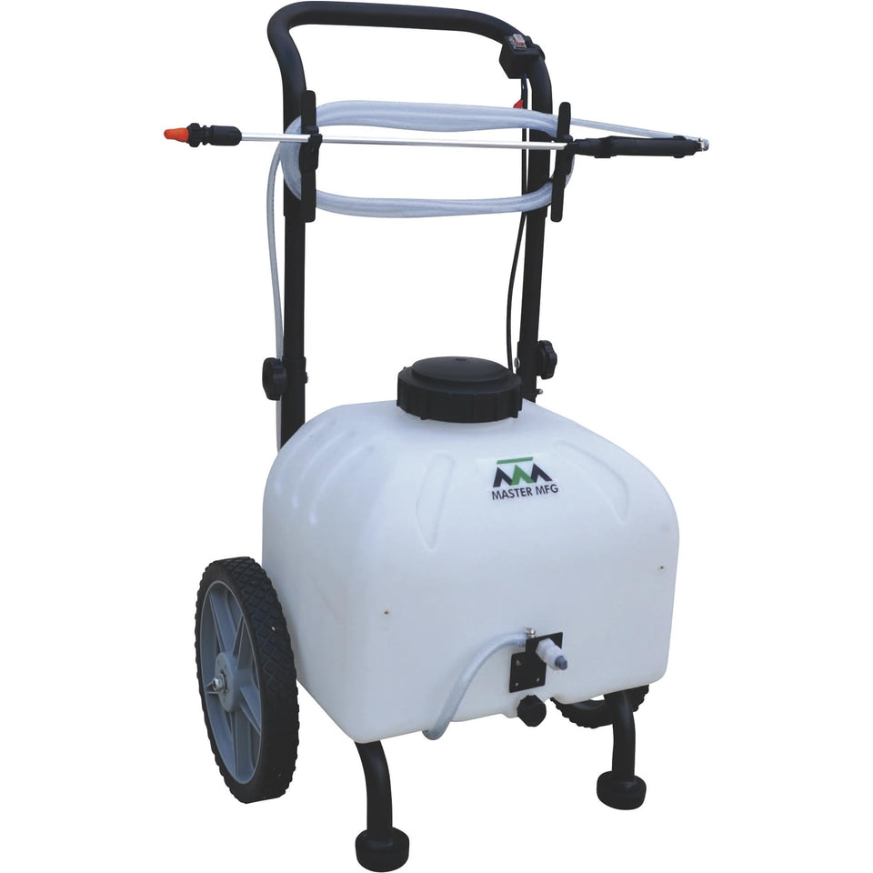 Valley Industries Revolt 9-gallon tank for glyphosate-compatible spraying.