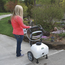 Valley Industries Revolt heavy-duty 12-inch wheels handle rugged terrain.