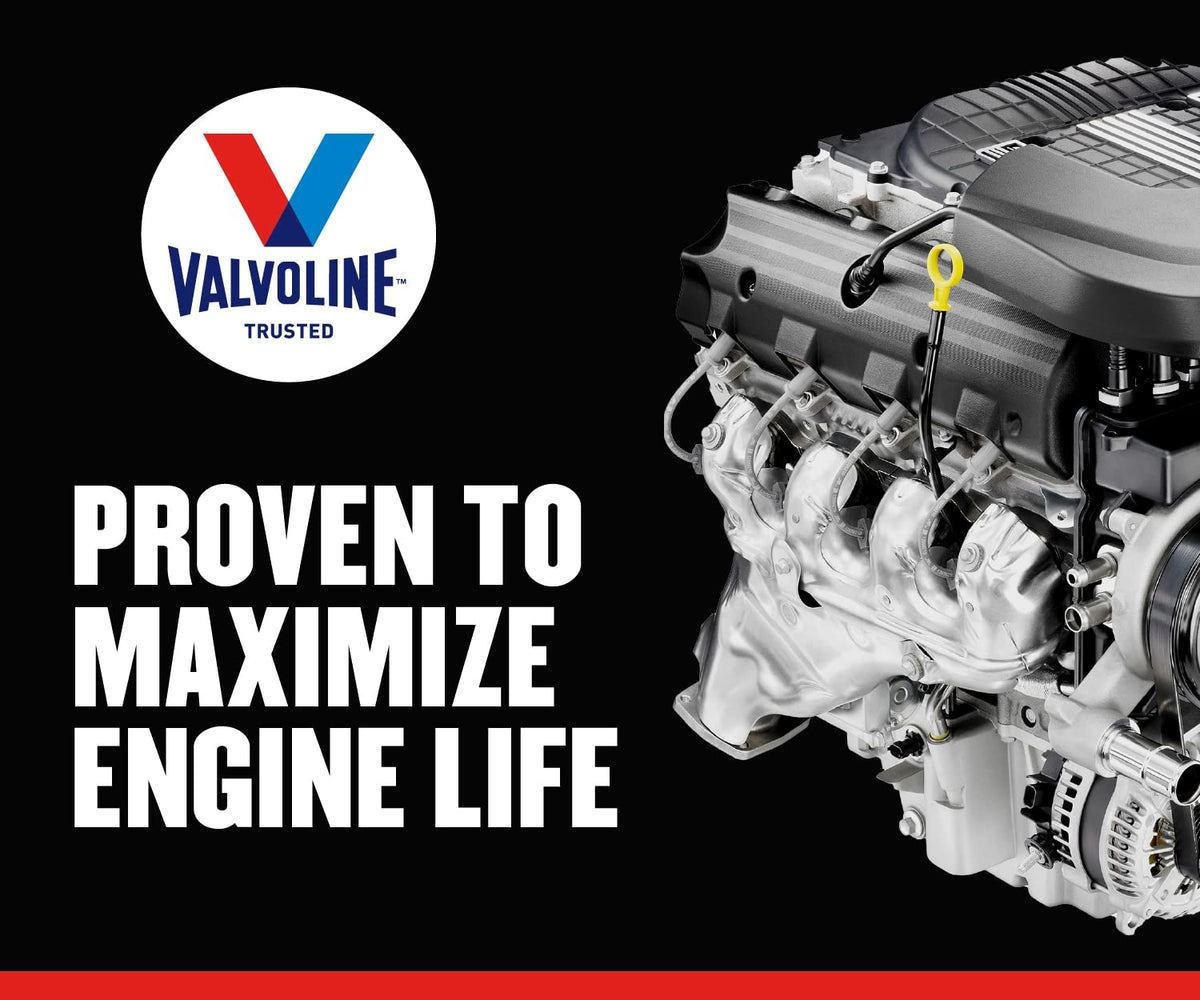 Valvoline American-made formula trusted for more than 150 years.
