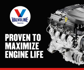 Valvoline American-made formula trusted for more than 150 years.