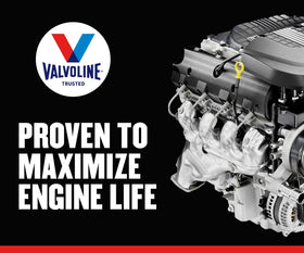 Valvoline High Mileage 150K American-made formulation supports long engine life.