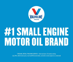 Valvoline marine oil inside engine compartment illustrating rugged durability.