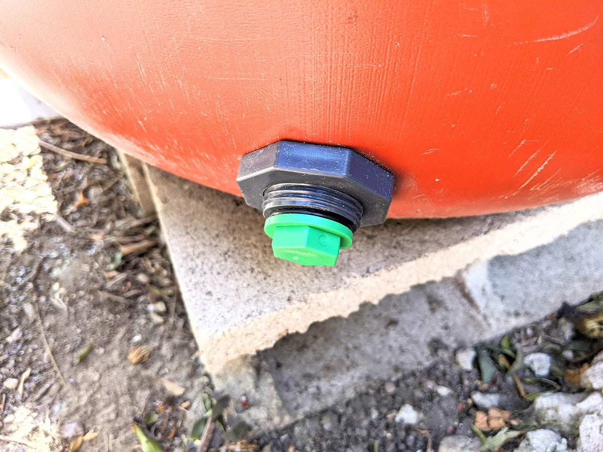 Van Enterprises 3-4 inch drain valve kit plug: easy installation for water tanks