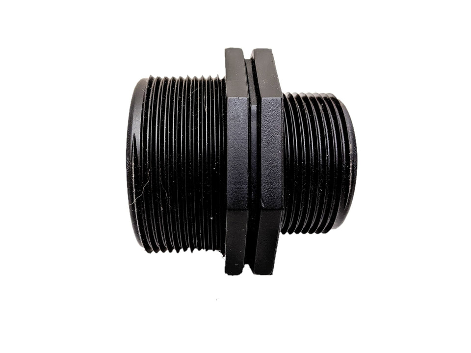 Van Enterprises octagon MNPT reducer with 2in to 1.5in sizing for secure pipe connections