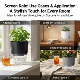 Vanavazon indoor windowsill setup perfect for small plants
