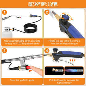 10 ft hose improves maneuverability for outdoor projects.