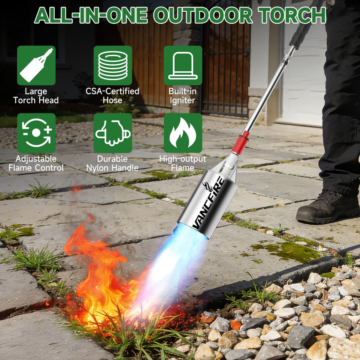 VANCFIRE 3-year after-sales support for outdoor tasks