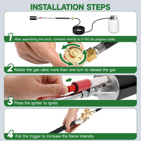 VANCFIRE durable steel nozzle ensures long-lasting heat output.
