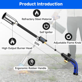 VANCFIRE multipurpose torch suitable for weed control and more tasks.