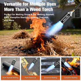 VANCFIRE 33-inch design reduces bending and speeds up weeding work.
