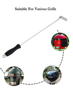 Vankey ergonomic anti-scalding handle reduces heat transfer.