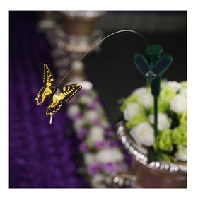 Vanki butterfly stakes being assembled for vibrant outdoor décor