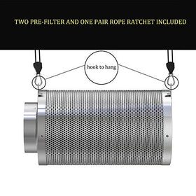 vanleno dual pre-filters trap 99% of particles to prevent clogs in hydroponics setups