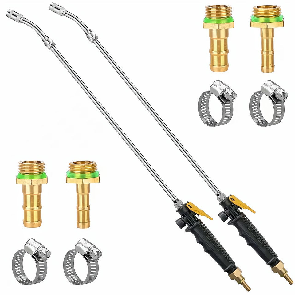 Vanpet 29-inch wand with stainless steel tube for durable garden spraying.