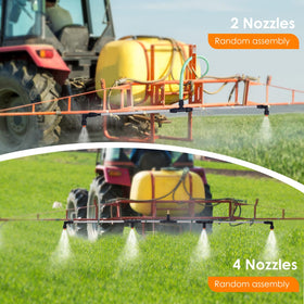 Vanpet four yellow medium-flow nozzles for balanced coverage