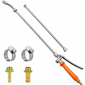 VANPET 44in metal sprayer wand extended for comfortable weed spraying