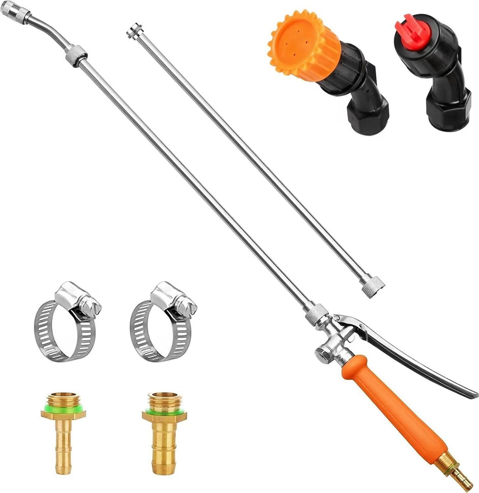 VANPET all-metal sprayer wand with extended reach for hard-to-reach spots.