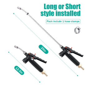 Vanpet brass 3/8-inch barb provides strong hose connection